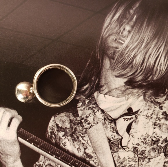 Vintage 1970s Modernist Sterling Silver Ring - Picture 4 of 4